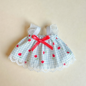 Ropa para Muñecas de 10 cm al por Mayor, Vestido Floral Original, Lindo Conjunto de Ropa para Muñeca Gatita, Ropa Intercambiable para Muñecas al por Mayor - Product Image 6