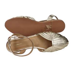 Sandales plates Femme Donna Spider 03V3 Platinum, hauteur du talon 37 cm, 1,5 cm - Product Image 6
