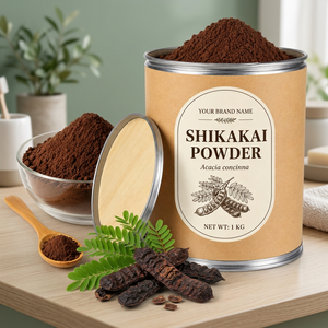 Polvo de Semillas de Shikakai 100% Puro y Natural (Acacia Concinna) Prensado en Frío, Grado Alimenticio, para Cuidado del Cabello, OEM y Marca Privada Disponibles - Product Image 3