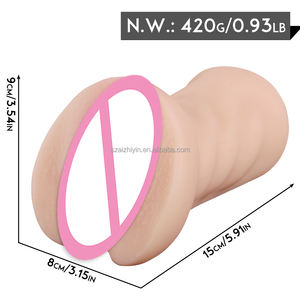 男性用ポケットプッシーシリコン膣オナホール大人のおもちゃ - Product Image 2