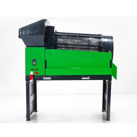 Entièrement automatique petit Mobile mines d'or minerai minéral argile trommel tambour écran rotatif sol tamis pierre séparateur tamis vibrant