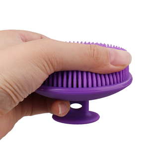 Wholesales Exfoliating Silicone Bath <b>Brush</b> Silicone Body Scrubber Exfoliating Body <b>Scrub</b> <b>Brush</b> - Product Image 6
