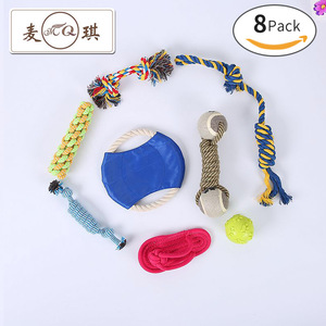 Jouets à mâcher pour chien, ensemble de cordes TPR durables, jouet pour chien de taille moyenne - Product Image 5