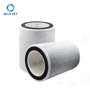 3-in-1 H13 Grade Activated Carbon Filter for Sharks HP201 HP202 Part No. HE2FKBAS HE2FKBASMB Replace Pre-Filter Air Purifier