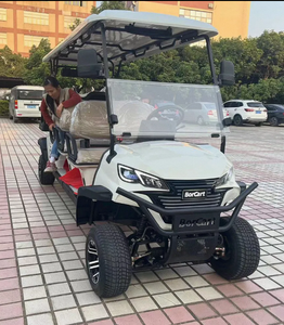 Nouveau véhicule électrique de luxe à 4 roues et 8 places, chariot de chasse et de golf en acier au carbone, moteur 5KW, vitesse maximale de 30 km/h, fabricant - Product Image 5
