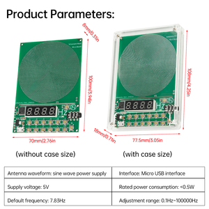 Regulador de Voltaje de Onda Sinusoidal Ajustable de 5V CC, 0.01-100000Hz, Paquete TQFP, Generador de Ultra Baja Frecuencia, Resonador G60 - Product Image 2