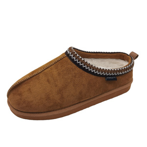 Nuova moda da <span class=keywords><strong>donna</strong></span> 2025 scarponi da neve invernali Sole spessi caldi Fau per pantofole con scarpe da casa in peluche a punta <span class=keywords><strong>chiusa</strong></span> per l'inverno - Product Image 1