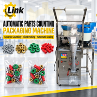 Machine d'emballage automatique de petites pièces avec technologie VFFS et conception de comptage multi-trémies pour applications de quincaillerie