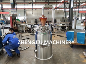 Noyau de <span class=keywords><strong>distillerie</strong></span> d'<span class=keywords><strong>huile</strong></span> <span class=keywords><strong>essentielle</strong></span> de tête de distillation de cuivre 150L comprenant des alambics de reflux de roulement de moteur de pompe à vendre - Product Image 2