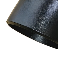 Coude de tuyauterie en acier noir moulé, raccord de tuyauterie à 90 degrés à rayon court, SCH 40 WPB, pour le virage de pipeline sous pression