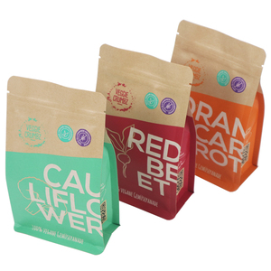 Özel Geri Dönüşümlü Ayakta Duran Laminasyonlu Kalın Kraft Kağıt Gıda Ambalajı Kahve Poşeti Üreticileri - Product Image 5