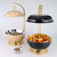 8L Edelstahl Chafing Dish Isolierter Hänge deckel New Hotel Restaurant liefert verschiedene Farb optionen für Buffet hochzeiten