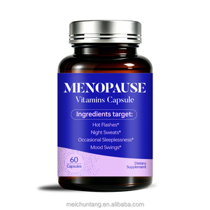 Capsules <span class=keywords><strong>de</strong></span> soutien personnalisées pour <span class=keywords><strong>la</strong></span> <span class=keywords><strong>ménopause</strong></span> avec Vitamine D3, Complexe B, Cohosh noir, Usine OEM, Capsules <span class=keywords><strong>de</strong></span> Chasteberry - Product Image 6
