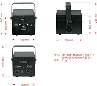 Lumière laser 4W, animation couleur pleine, adaptée aux bars, mariages, KTV, salles de banquet, spectacles sur scène, etc.