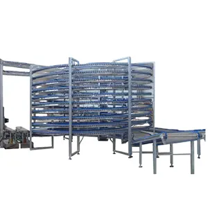 Customized Spiral Conveyor Cooling Tower Of Vertical Conveyor System Stainless Steel Equipment Conveyor Belt