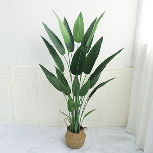 High Quality Eco-friendly Artificial Plastic <strong>Trees</strong> Potted Plant Indoor Wall Decorations Home Hotel <strong>Use</strong> 1.1m-2.1m Height Durable - Product Image 4
