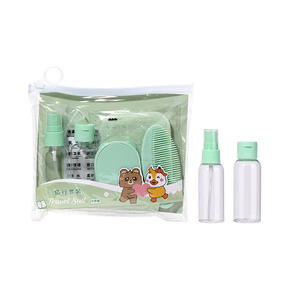 Juego de Botellas de Viaje Lmltop, 8 Piezas, Botellas de Spray Cosméticas de 50 ml con Espejo y Peine SY766 - Product Image 3