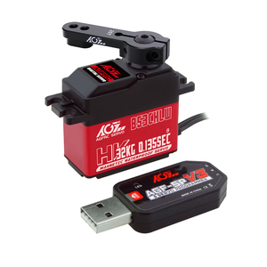 AGFRC B53CHLW 32KG Alto Torque 0.135s 8.4V HV Engranaje Metálico Sin Núcleo Impermeable Programable Digital 25T para Coche RC y Robot - Product Image 3