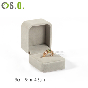 Wholesale Velvet Jewelry Gift <b>Box</b> Set <b>Rings</b> Necklaces Earrings Custom Design Support Bulk Order For Gift Shops - Product Image 3