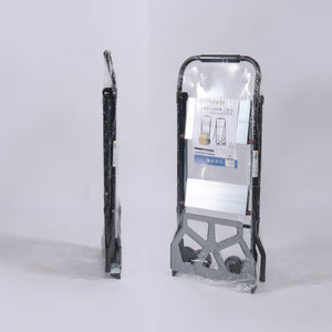 Carretilla Multifuncional Plegable para el Hogar, Carro de Almacén con Escalera de 2 Peldaños - Product Image 4