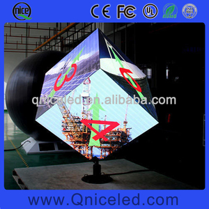 Impermeable P2.5 P3 P4 P5 al aire libre LED Video Cube Display Screen HD 3D Led Magic Cube Sign Square Creative Rubiks LED Cube Display - Product Image 3
