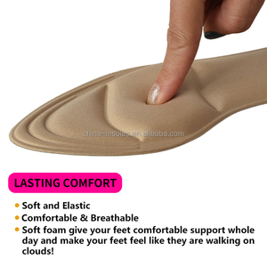 Campione gratuito personalizzato assorbimento degli urti fascite <span class=keywords><strong>plantare</strong></span> solette per scarpe soletta in schiuma di spugna 4D con tacco alto da donna - Product Image 5