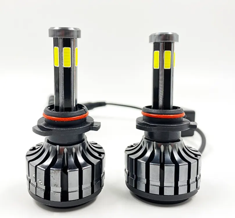 Bombillas LED antiniebla para faros de coche, lámpara H11 de 360 grados, 3D, 6-COB, H7, H4, 9005, 9006, HB4, H1, 3000K, 8000K