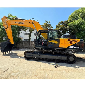 Buen precio con buenas condiciones Hyundai 305LC-9S Excavadora usada Excavadora grande en stock - Product Image 2