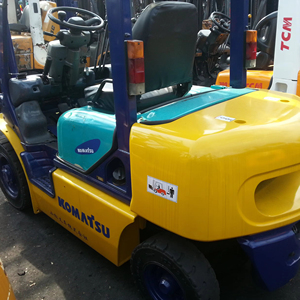 <b>Used</b> Komatsu FD30 Original Japan Forklift 3 Ton Diesel 2012 Model 4X4 Drive Two Stage Mast 1 Year Warranty Good Condition Sale - Product Image 1