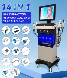 Customized 14 1 Beauty <b>Oxygen</b> Jet Facial Skin Tightening Whitening <b>Machine</b> Face Head Cleaning Portable 14+3 Beauty Salon <b>Machine</b> - Product Image 2