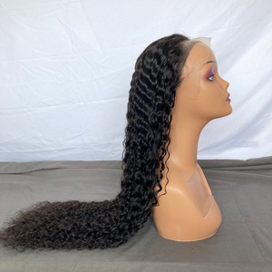Peluca Frontal Rizada con Encaje Transparente, Nudos Pequeños, Grado 11A, Alta Calidad, Alta Densidad, Peluca Frontal Completa, Peluca de Ensueño, Cabello Rizado Español - Product Image 6