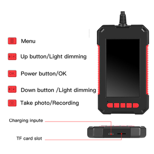 HD 4.3 inch màn hình nội soi máy ảnh tầm nhìn ban đêm không thấm nước kiểm tra đường ống CMOS cảm biến tùy chỉnh OEM ODM hỗ trợ thẻ nhớ - Product Image 5