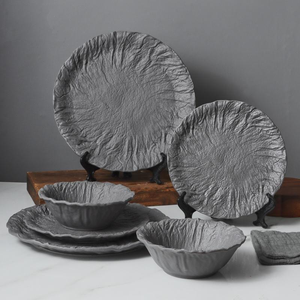 Service de table en porcelaine fine style américain, couleur crème élégante, pour fêtes, haute qualité, fait main, écologique, compatible lave-vaisselle, collection 2026 AZ - Product Image 1