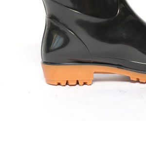 पुरुषों के लिए अपने खुद के जूते तैयार करें pvc कस्टम लोगो वाटरप्रूफ परिपक्व वर्षा बूट्स - Product Image 5