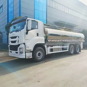 Camión Cisterna <span class=keywords><strong>de</strong></span> Acero <span class=keywords><strong>de</strong></span> Alta Calidad ISUZU 6X4, 20000 <span class=keywords><strong>Litros</strong></span>, Camión Cisterna para Transporte <span class=keywords><strong>de</strong></span> Agua/Leche/<span class=keywords><strong>Aceite</strong></span>/Combustible 6X4 - Product Image 2