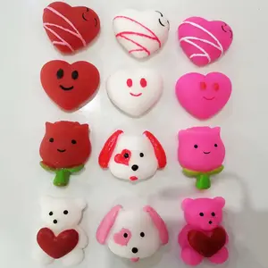 Groothandel Valentines Party Gunsten Squishy Speelgoed Stress Reliëf Speelgoed Mini Squeeze Speelgoed Voor Valentines Voor Kinderen Geschenken