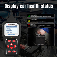 Escáner de Automóviles Universal Bluetooth Clásico Mejorado KONNWEI KW818 OBD II para Lector de Códigos de Falla del Motor del Automóvil Herramienta de Diagnóstico CAN