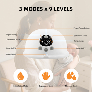 Extractor <span class=keywords><strong>de</strong></span> <span class=keywords><strong>Leche</strong></span> Eléctrico Manos Libres Momcare con <span class=keywords><strong>Recolector</strong></span> <span class=keywords><strong>de</strong></span> <span class=keywords><strong>Leche</strong></span> Portátil Oculto y Bolsa <span class=keywords><strong>de</strong></span> Transporte - Product Image 4