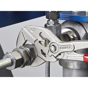 Llave de alicates Knipex, cromada, recubierta de plástico, para tubos y tuercas, 250 mm - Product Image 4