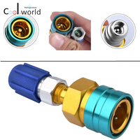 Connecteur d'adaptateur pour tuyau de chargement, accessoire pour voiture et climatiseur, R1234yf R1234yf à R134A AC