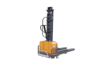 Chariot élévateur électrique autoporteur 500 kg ZTS-05 WELIFTRICH, batterie 12V 45Ah, hauteur max. 2700 mm, longueur fourche 1150 mm, fourche 160 mm