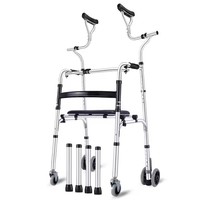 Vente en gros directe de déambulateurs orthopédiques mobiles de type béquille pour personnes âgées et handicapées, aides à la marche