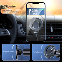 2024 support de téléphone de voiture pliable tendance support magnétique fort bras long support extensible support de suspension Tesla rotatif