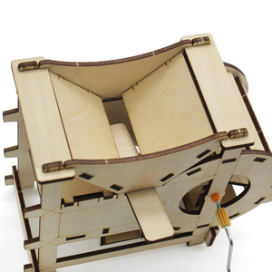 Separador de viento, modelo de kit de madera para bricolaje, juguete educativo de ciencia manual para niños de 7 a 9 años - Product Image 2