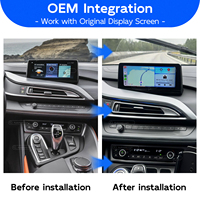 Personnalisation en gros, mise à niveau I8, boîte sans fil Apple CarPlay, module décodeur Android Auto, kit d'interface pour BMW I8 I12 2014-2020