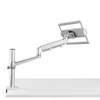 Bras de moniteur réglable en hauteur avec ressort à gaz en aluminium - Portable et extensible UPERGO OL-1S Pro pour l'école, la chambre, l'entrepôt, le supermarché