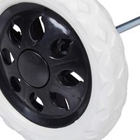 Carrito de Compras Plegable al por Mayor con Ruedas de EVA, Diseño Plegable para Uso en Supermercados
