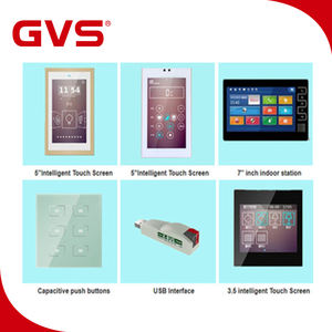 GVS एच श्रृंखला-इंच पैनल इनडोर मॉनिटर के साथ इनडोर स्टेशन के टीसीपी/आईपी स्टेशनों के पार आईपी दरवाजा स्टेशन - Product Image 3