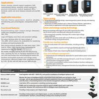 Sistema de Alimentación Ininterrumpida (UPS) Vertiv GXE 1-3kVA en Línea, Unidad de Alta Frecuencia para Equipos de Computación y Telecomunicaciones