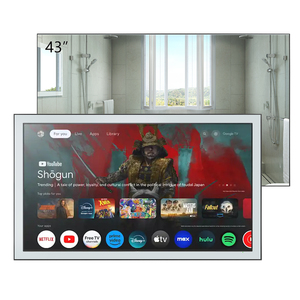 43 inch Android Google trợ lý IP65 không thấm nước gương <span class=keywords><strong>TV</strong></span> với <span class=keywords><strong>Analog</strong></span> và kỹ thuật số <span class=keywords><strong>Tuner</strong></span> - Product Image 1